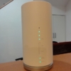 WiMAX Speed Wi-Fi HOME L01s 設置完了